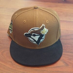 Toronto Blue Jays Fitted Baseball Hat With 1993 World Series Sidepatch